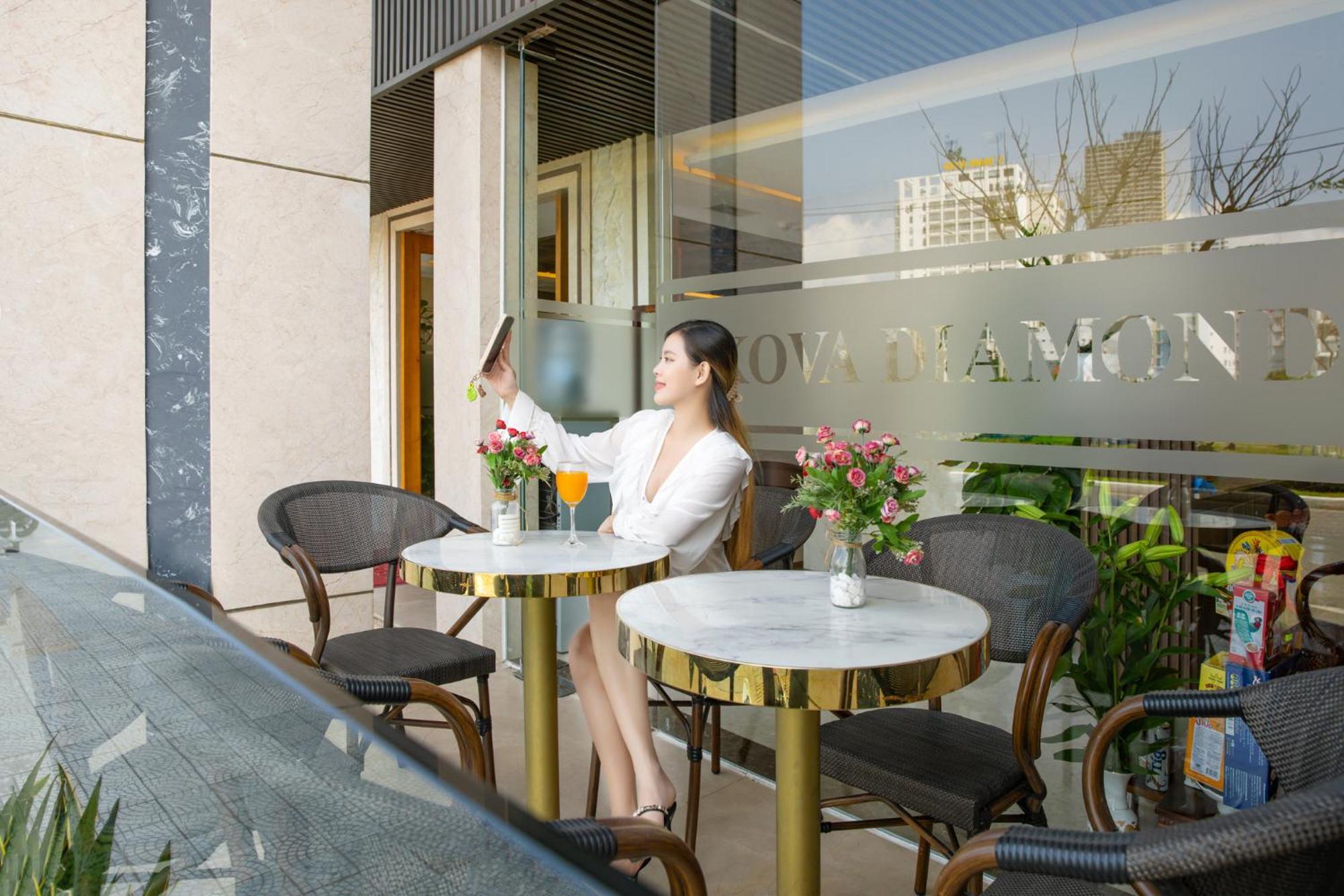 Kova Diamond Hotel ダナン市 エクステリア 写真