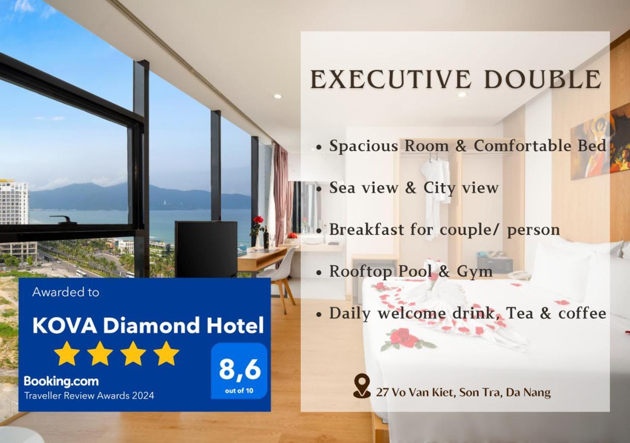 Kova Diamond Hotel ダナン市 エクステリア 写真